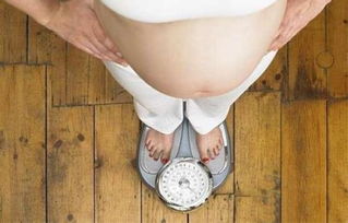 孕期各月份体重增长标准
